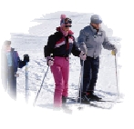 skiing